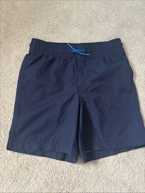 Old Navy Navy Swim Trunks with Blue Drawcord